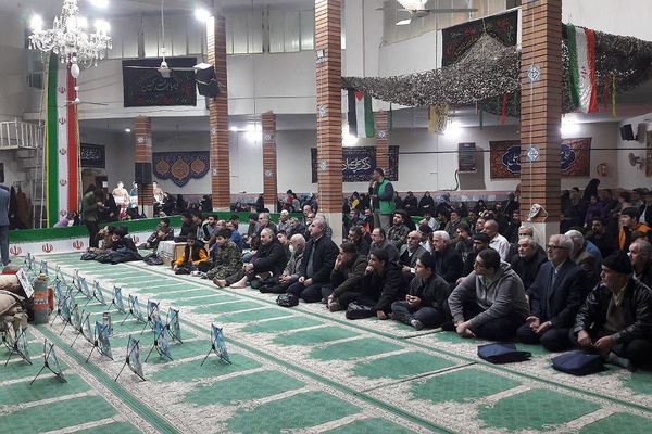 مراسم یادواره شهدای گمنام در شهرری