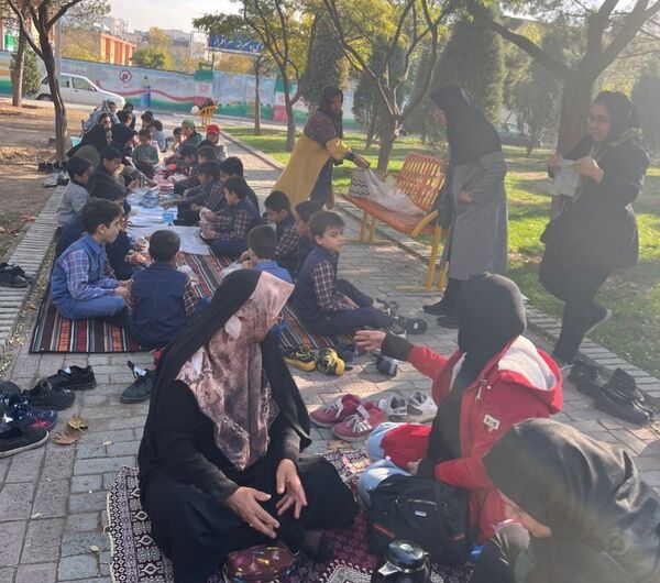 پویش بانوی سالم، مادر سالم، نسل سالم در دبستان سرافراز ناحیه۷ مشهد
