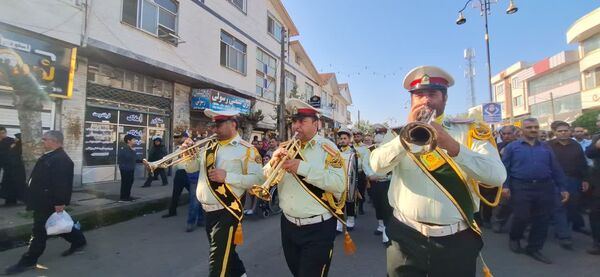 تشییع پیکر شهید امنیت در املش
