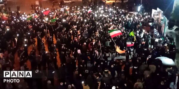 تجمع مردمی شهرستان کردکوی در تجدید بیعت با رهبر معظم انقلاب