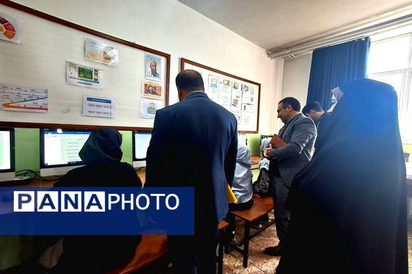 افتتاح سایت رایانه در مدرسه دخترانه موعود ملارد