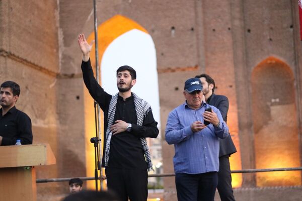مراسم اربعین شهدای اقتدار آذربایجان شرقی 