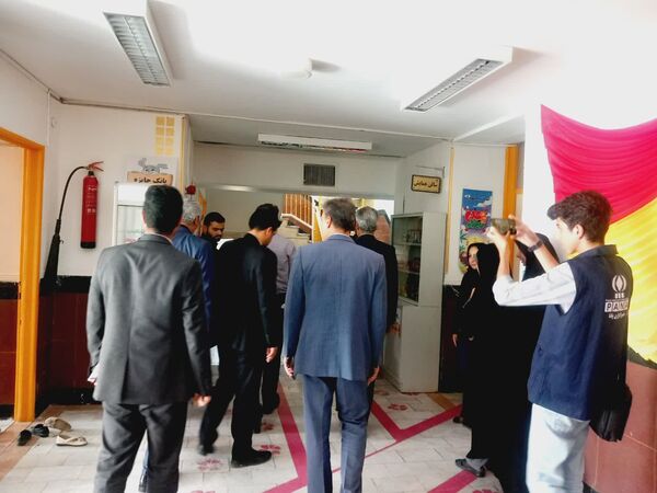 بازدید معاون فرهنگی اداره کل آموزش و پرورش خراسان رضوی از پایگاه های اوقات فراغت کاشمر 
