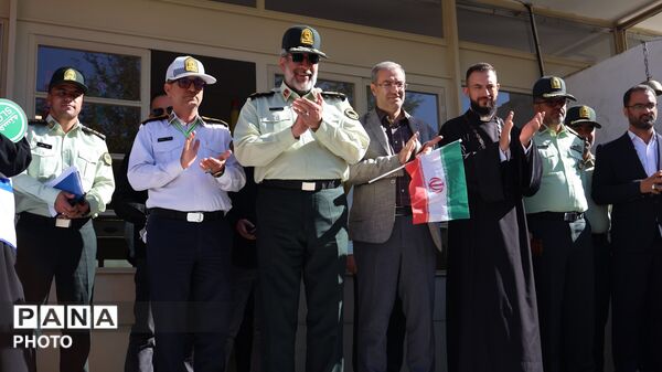 حضور فرمانده انتظامی تهران بزرگ در مراسم بازگشایی مدارس منطقه ۶