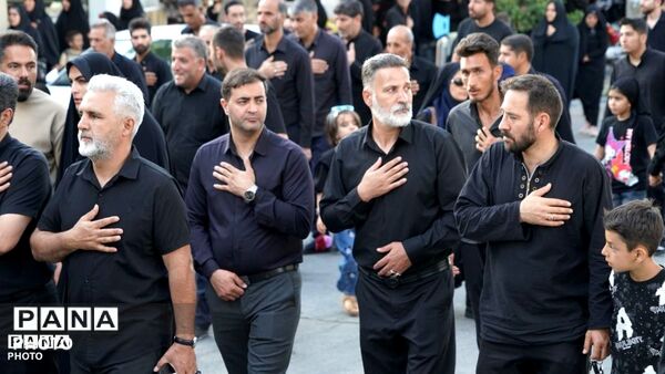 کاروان نمادین اسرای کربلا در خدابنده