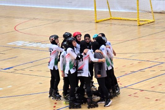 صعود دختران اسکیت رولبال ایران به نیمه‌نهایی با حذف آرژانتین