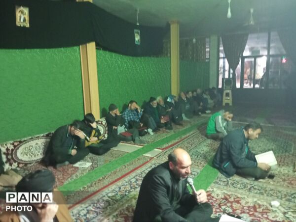  مراسم احیا در شب بیست و سوم قدر در مسجد ابوالفضلی 