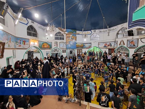 محفل انس با قرآن کریم در زورخانه باب‌الحوائج قائمشهر