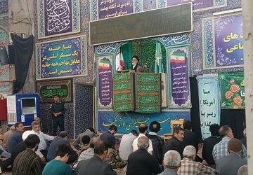 نماز عبادی-سیاسی جمعه همزمان با روز خبرنگار در نیشابور 