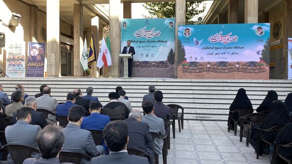 برگزاری صبحگاه مشترک بسیج فرهنگیان به مناسبت هفته دفاع مقدس