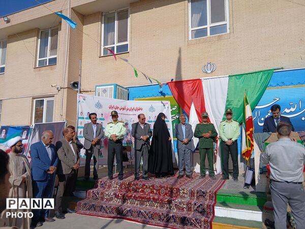 آغاز سال تحصیلی جدید در دبیرستان نمونه حضرت آمنه(س) مه‌ولات