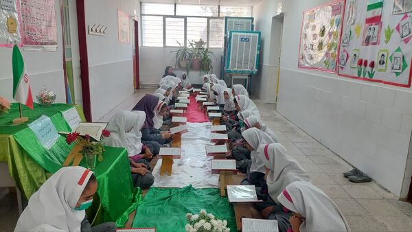 برگزاری محفل شمیم قرآن در مدارس خاتم 