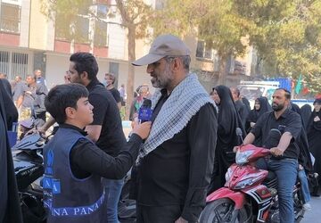 راهپیمایی اربعین هر سال با شکوه تر از سال گذشته برگزار می‌شود