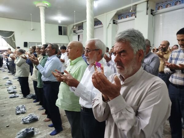 نماز باشکوه عید سعید قربان در شهرستان کاشمر 
