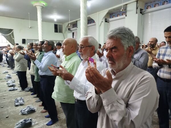 نماز باشکوه عید سعید قربان در شهرستان کاشمر 