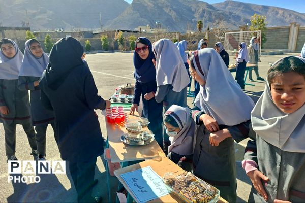 بازارچه دانش‌آموزی در دبستان ظریف کار فرد 2 شیراز