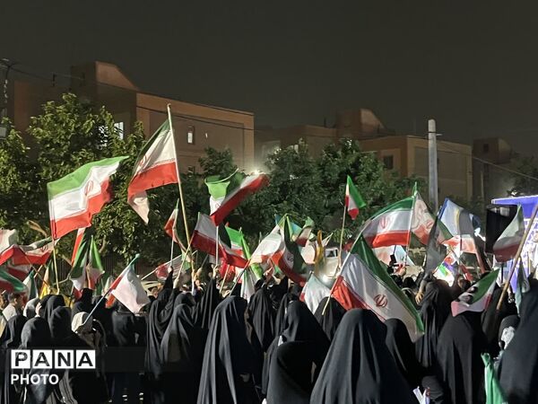 تجلی ایمان در دهه ولایت؛ اجتماع مردمی در قاسم‌آباد مشهد