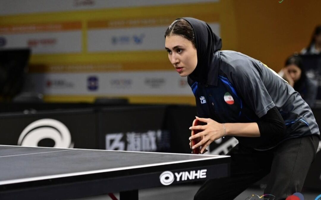 پیروزی نماینده ایران مقابل حریف اسپانیایی در مسابقات تنیس روی میز اسلوونی