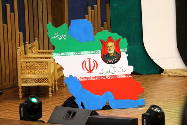 مراسم چهلم سردار شهید، محمد کاظمی در مشهد