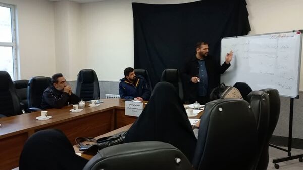 جلسه شورای جهادی ناحیه بسیج دانشجویی البرز