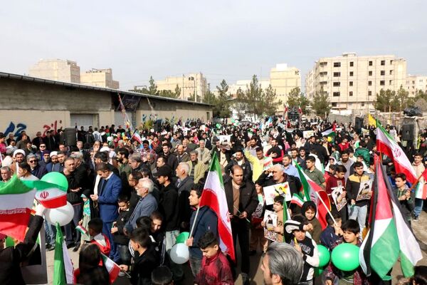 تجلی وحدت ملی در راهپیمایی ۲۲بهمن نصیرشهر 
