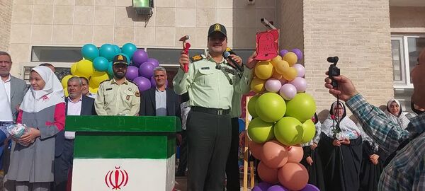 آیین سال تحصیلی جدید در مدرسه شاهد پوررضایی یزد