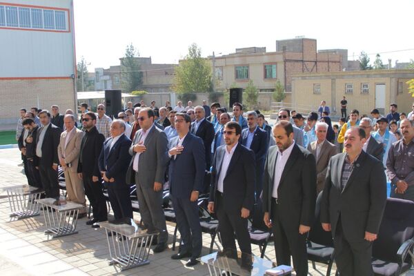 افتتاح سالن ورزشی زنده یاد حاج علی اکبر رخصت در هنرستان کار و دانش فارابی نیشابور