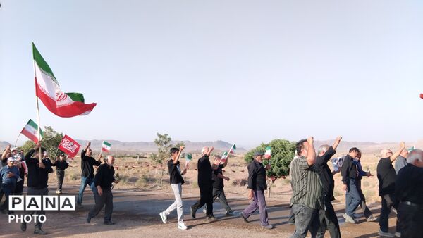 شورِ ارادت؛ رباط مراد در قاب تشییع نمادین رهبر شهید انقلاب