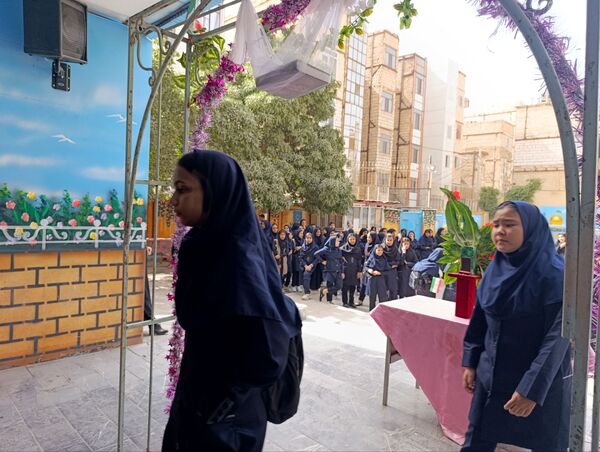 جشن جوانه ها در دبیرستان سروقد مشهد 