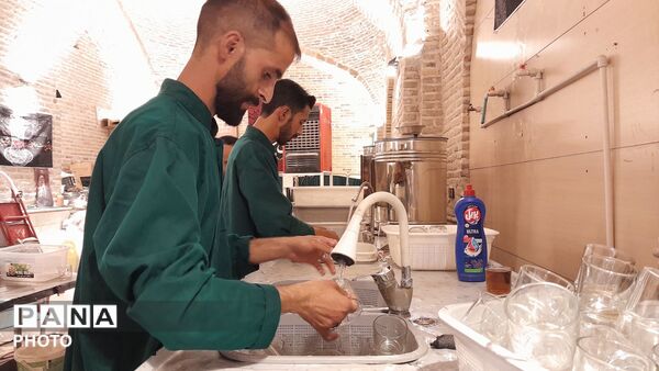 چایخانه حضرت زهرا (س) در مسجد جامع نیشابور 