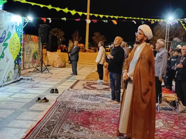 جشن میلاد امام محمد صادق (ع) و حضرت محمد (ص) در امامزاده محمد عابد کاخک