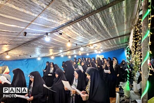 نماز استغاثه در میدان شهدای گمنام فاز چهاراندیشه