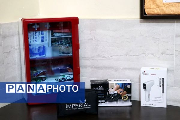 افتتاح اتاق بهداشت «مدرسه جهان‌سوزان ۲»