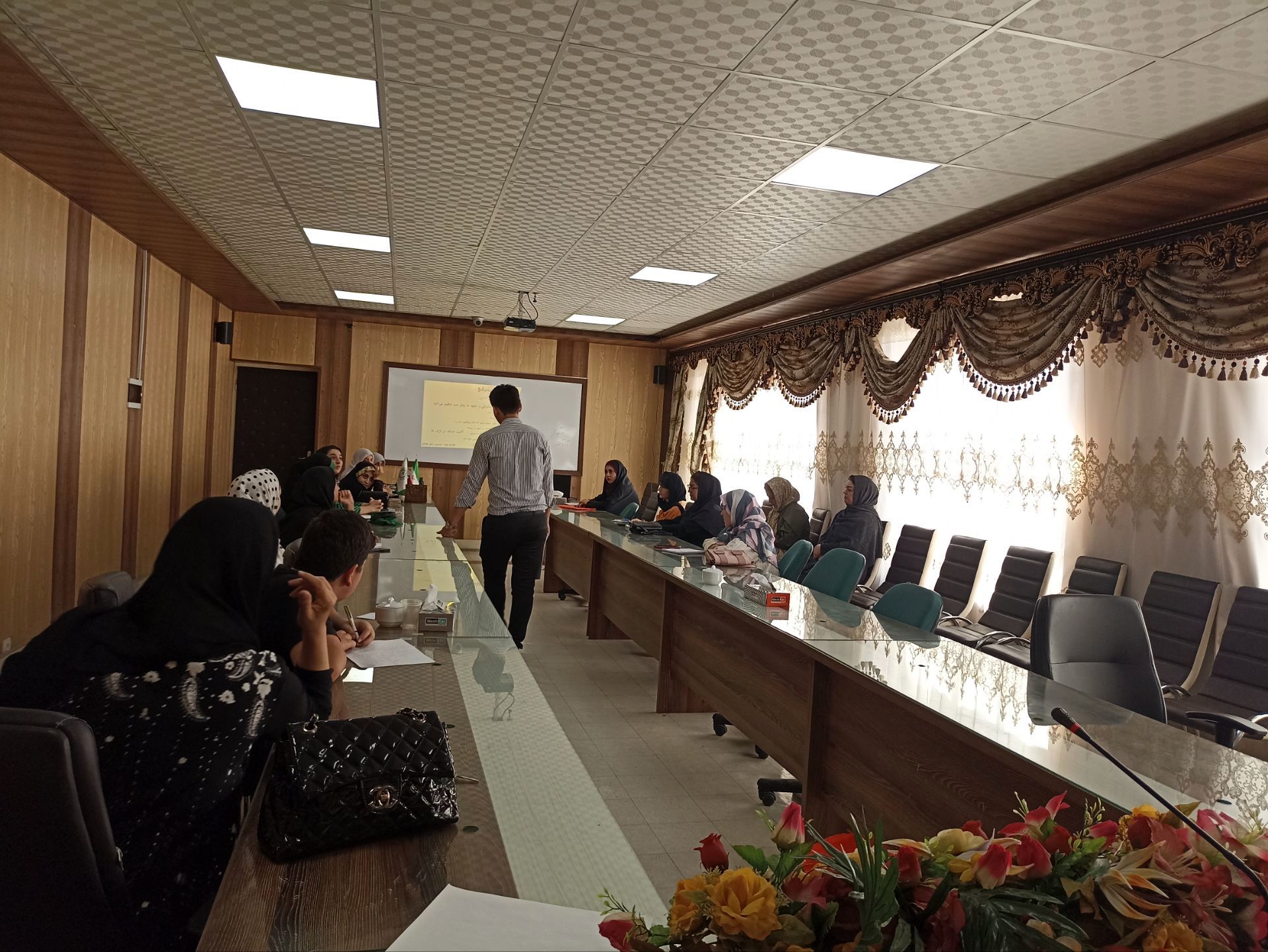 جلسه سوم کلاس‌های «گامی برای بیان شما» خبرگزاری پانا آذربایجان‌شرقی