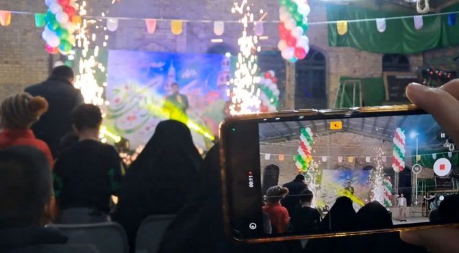 جشن میلاد امام عصر(عج) در شهر لپویی