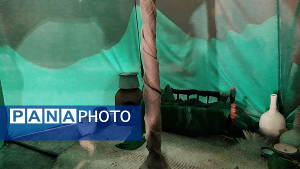 سوگ‌ مردم‌ اشکذر در شب عاشورای حسینی