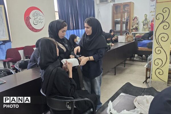 دوره ۲۲ ساعته هلال‌احمر در پیشوا