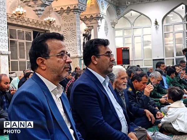 یادواره چهلم شهدای امنیت در کاشمر