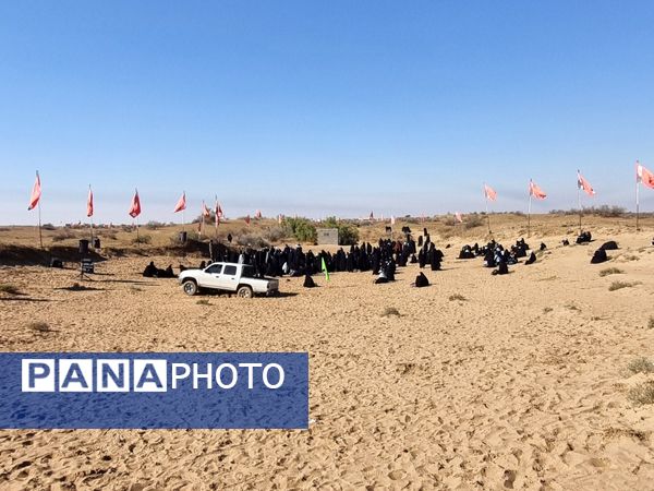 سفر دانش‌آموزان دختر ناحیه۶ مشهد به راهیان نور