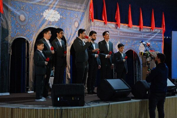 بزرگداشت پنجمین سالگرد شهادت شهید حاج قاسم سلیمانی در مصلی شهر قیامدشت ناحیه یک ری