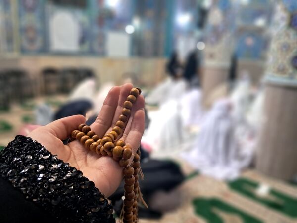 برپایی مراسم جز خوانی در مسجد امام علی (ع)