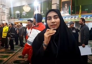 تجمع مردم شهرستان آزادشهر در روز ۹ دی