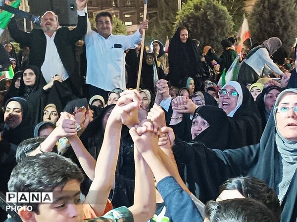 غدیر در دل بلوار فضل،اتحاد دوباره مردم در شب نود و ششم
