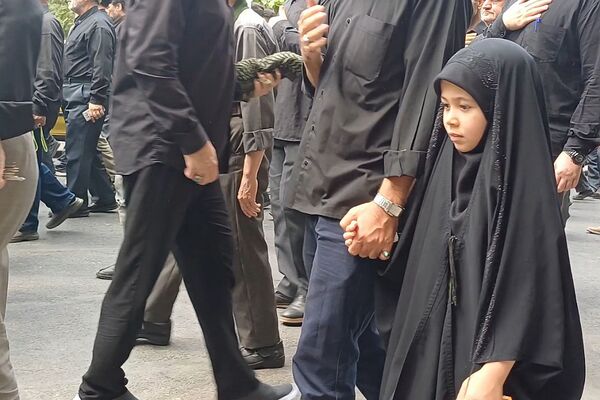 مراسم عزاداری و پیاده‌روی جاماندگان اربعین حسینی در شهرستان ورامین 