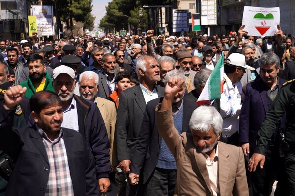 طنین فریاد قدس در خیابان‌های تربت حیدریه 