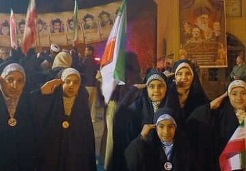 حضور پرشور مردم بخش آسارا در لبیک به فرمان رهبر انقلاب