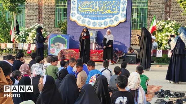 جشن زیبای  میلاد امام رضا(ع)در مسجد چهارده معصوم الغدیر 