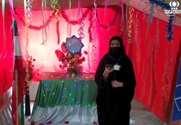 جشن نیمه شعبان در دبیرستان میعاد قم