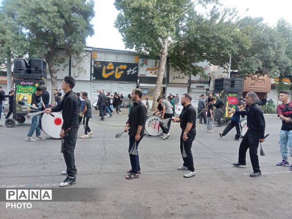 اشک و خون؛ نیشابور در سوگ پیامبر رحمت و امام مجتبای آل‌محمد (ع) غرق در عزاداری شد
