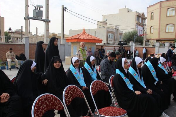 آیین نواختن زنگ آغاز سال تحصیلی در سمنان